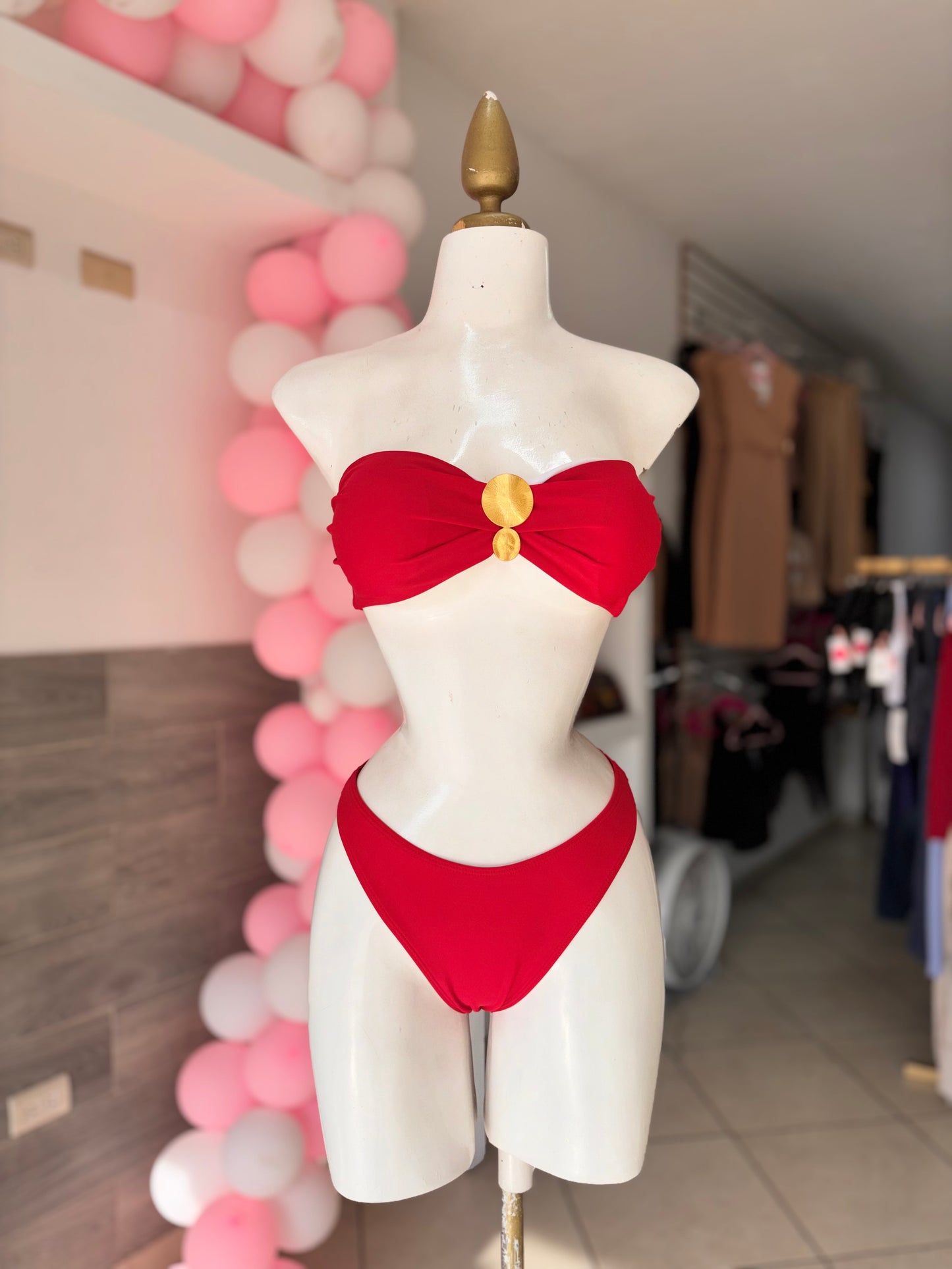 Traje de baño Red gold