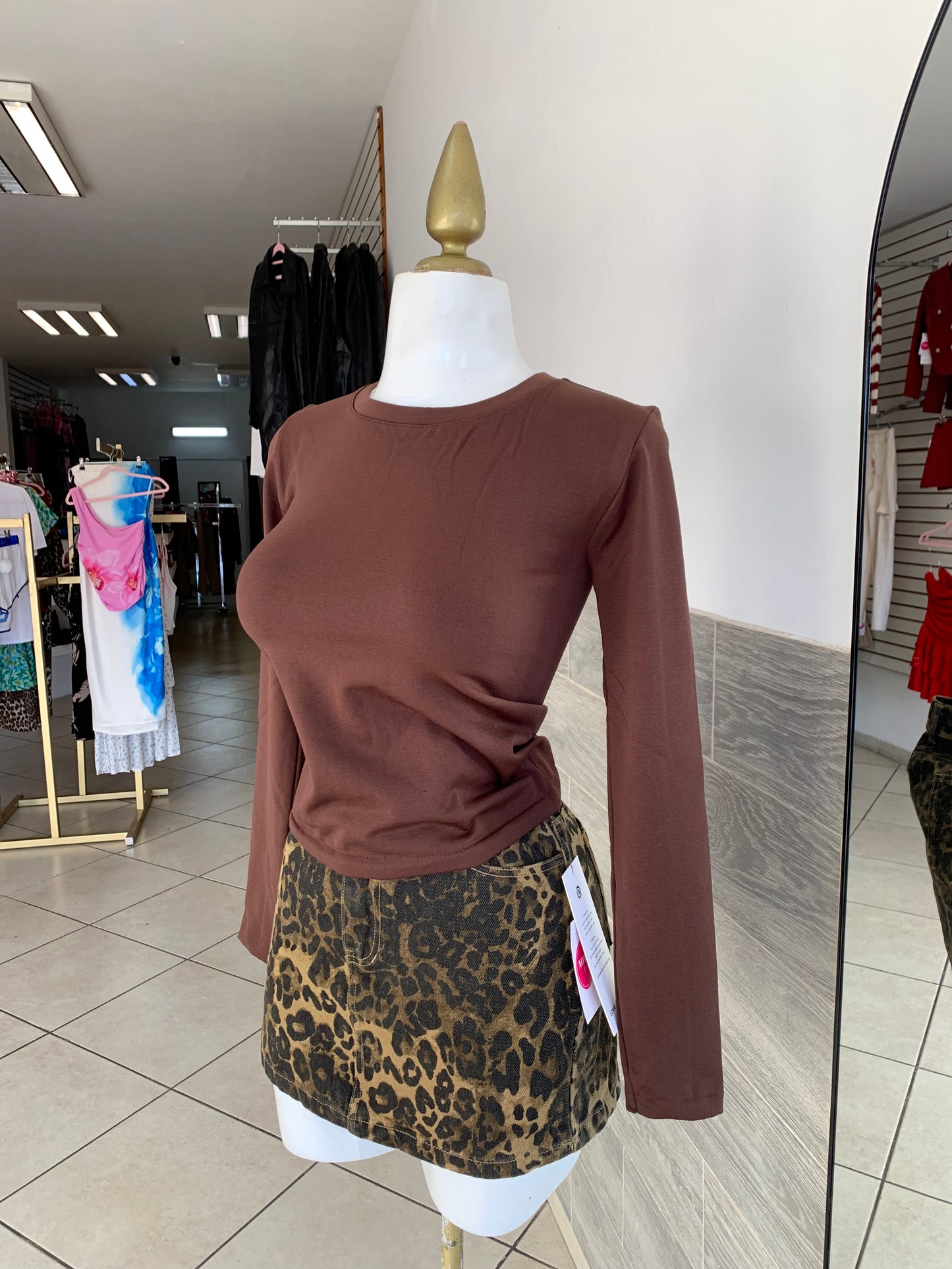 Blusa café térmica