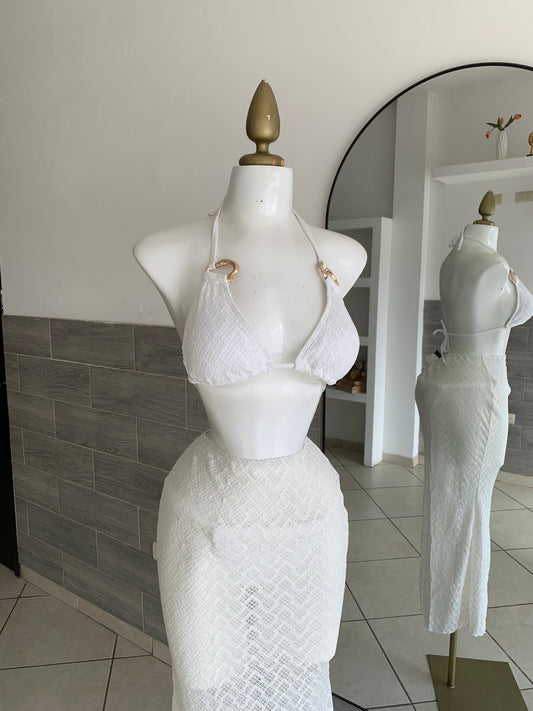 Traje de baño 3 pz white siren