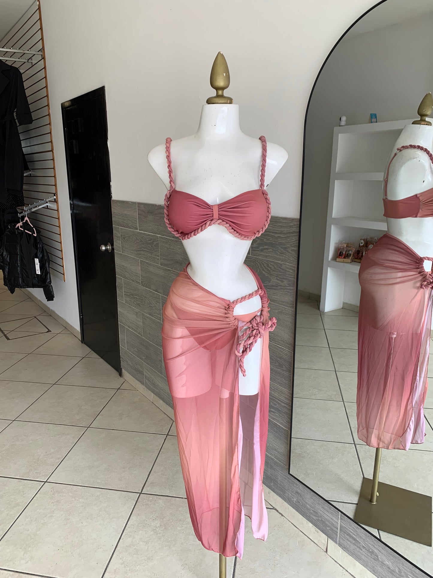 Traje de baño pink mist 3pz