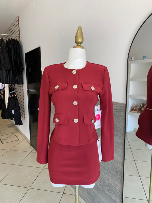 Conjunto berry chic