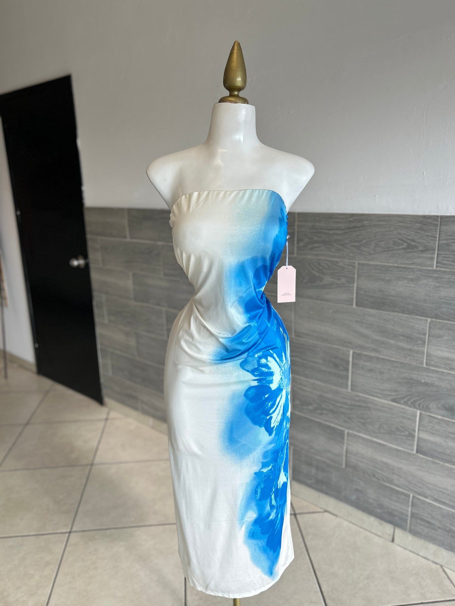 Vestido brisa azul