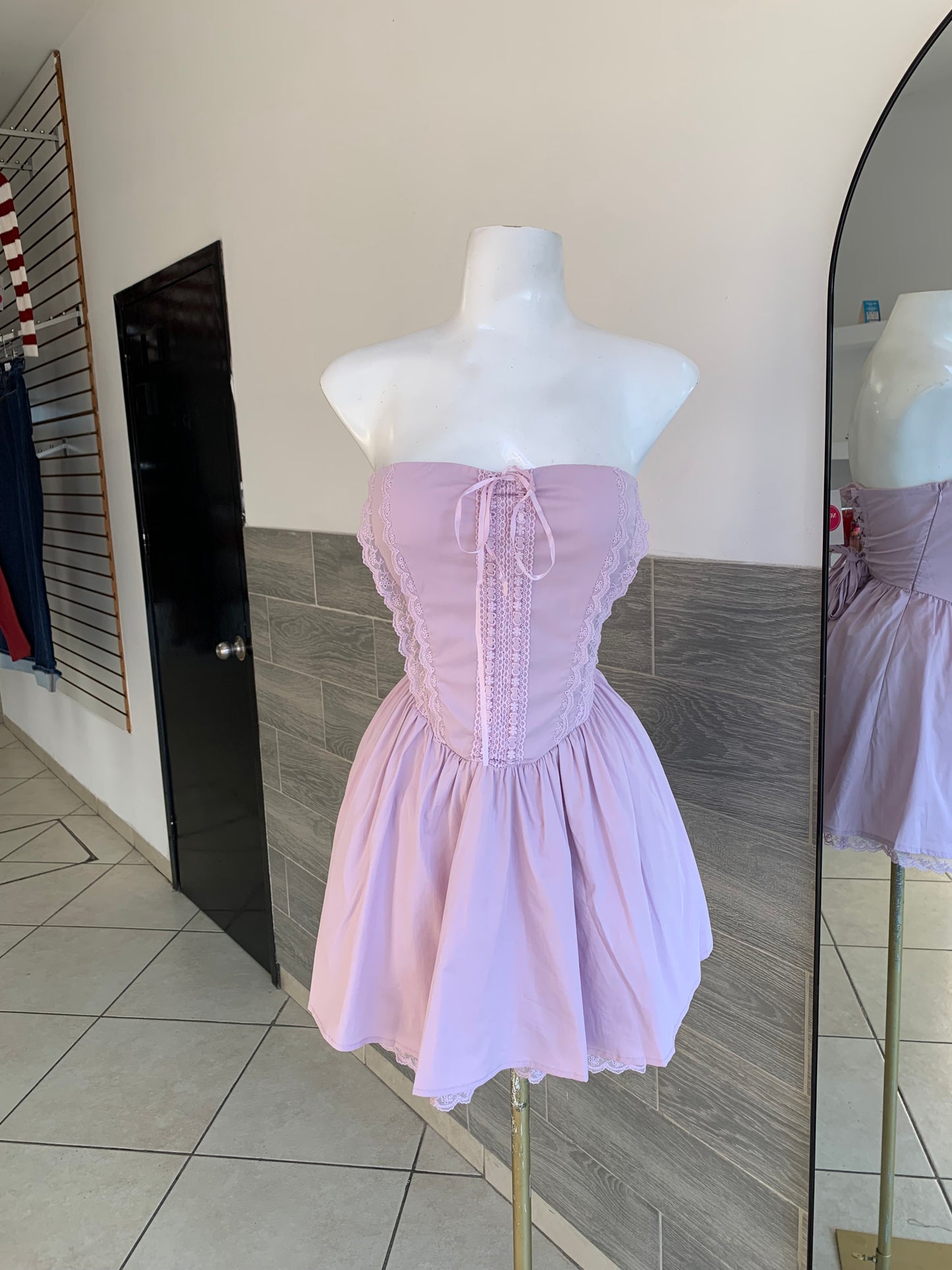Vestido princess lavanda