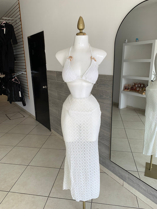 Traje de baño 3 pz white siren