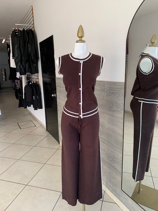 Conjunto moka tejido