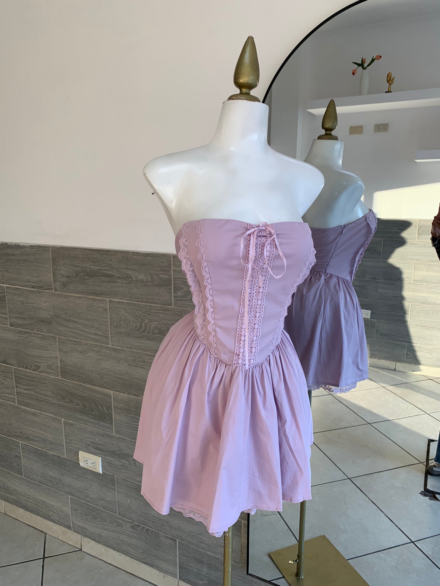 Vestido princess lavanda