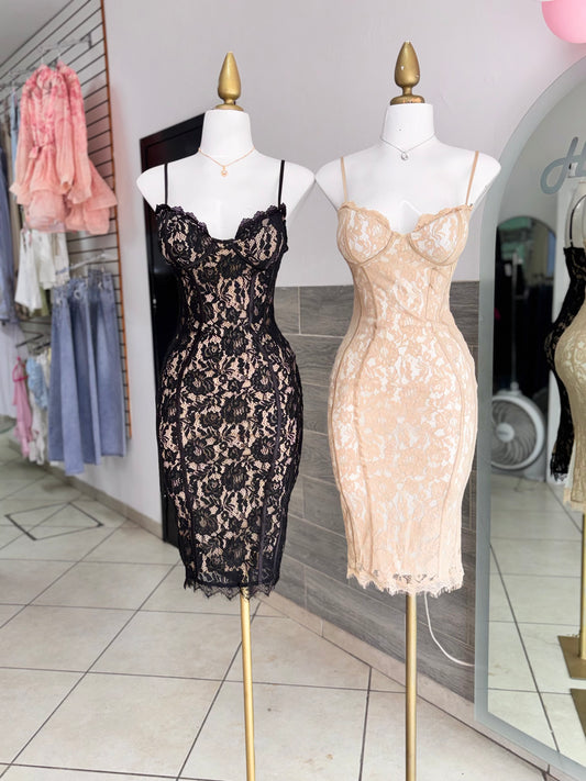 Vestido de encaje