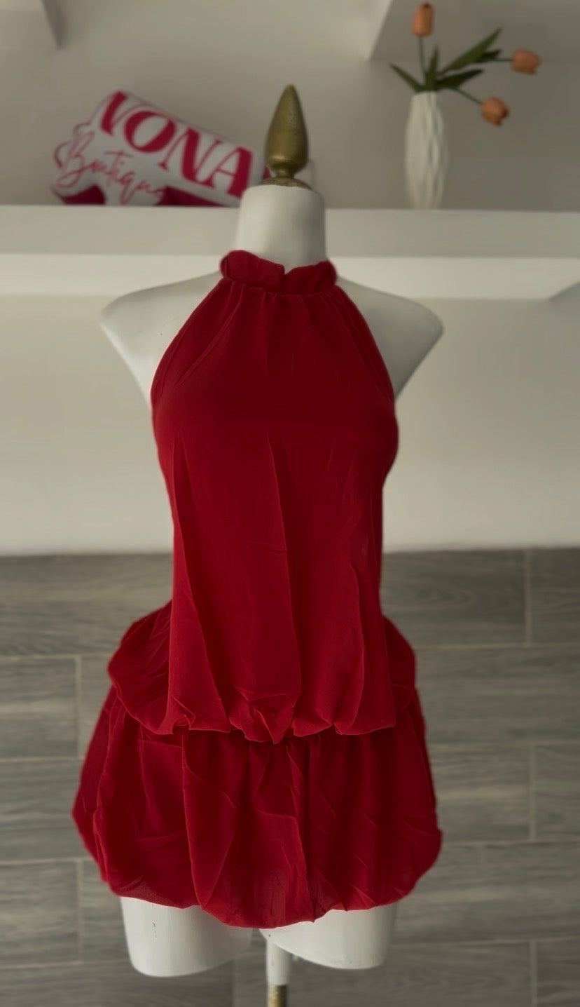 Vestido globo