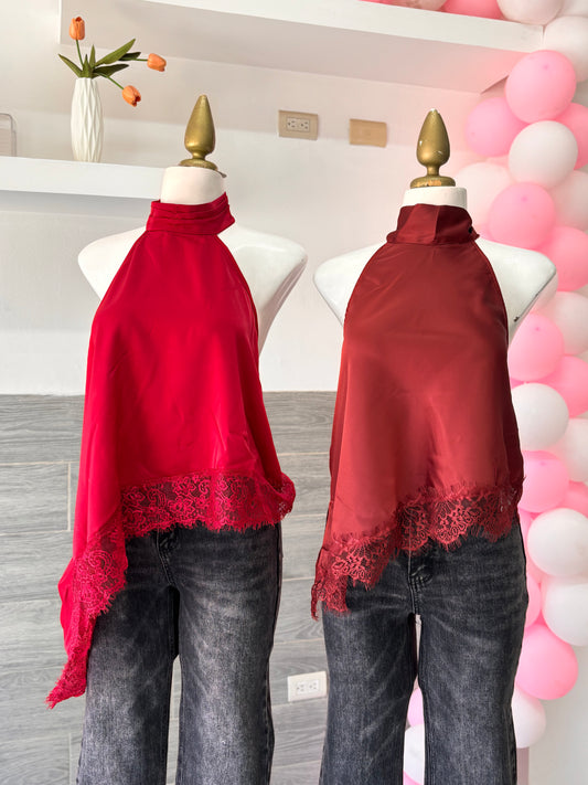 Blusa asimétrica