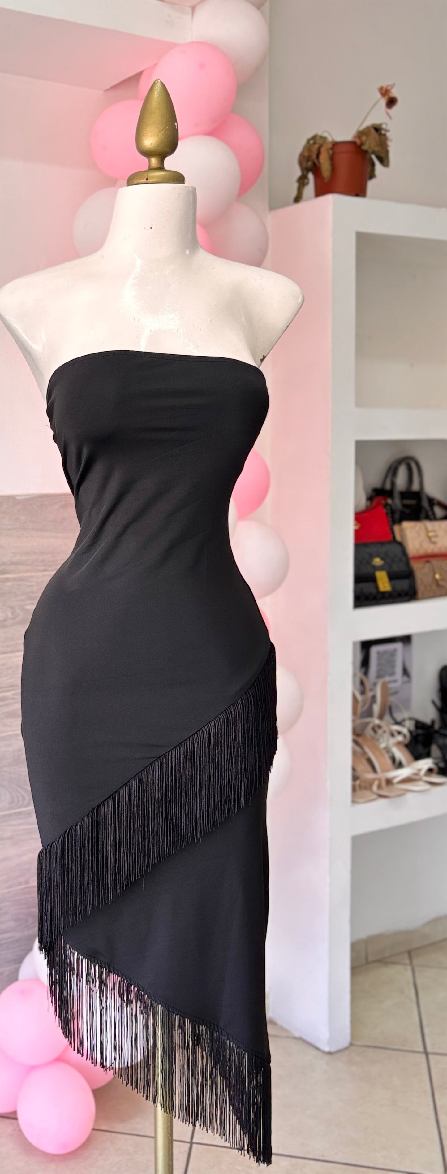 Vestido barbas