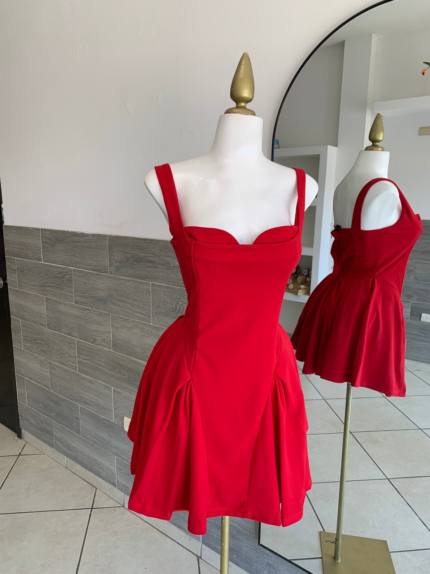Vestido red navidad