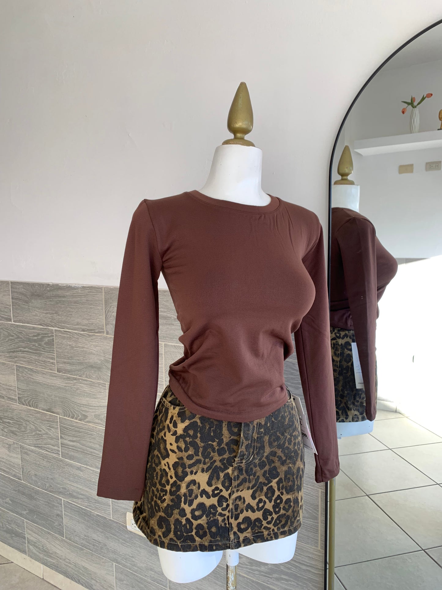 Blusa café térmica