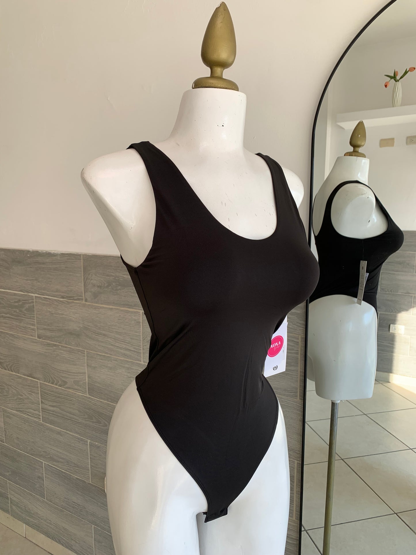 Body negro licra