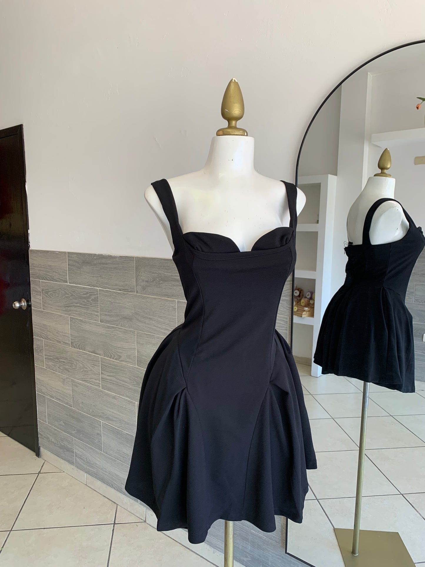 Vestido black navidad
