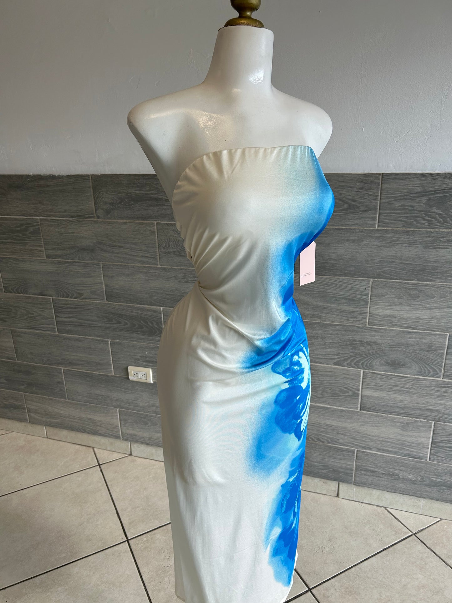 Vestido brisa azul