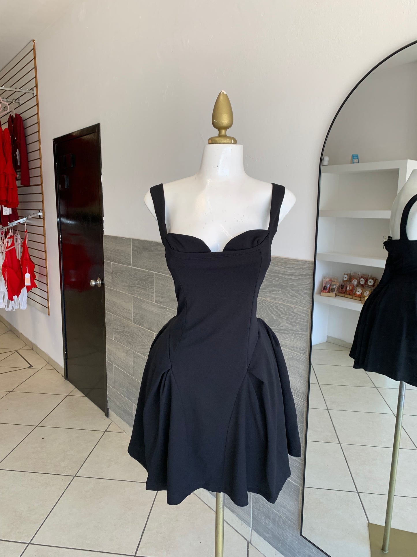 Vestido black navidad