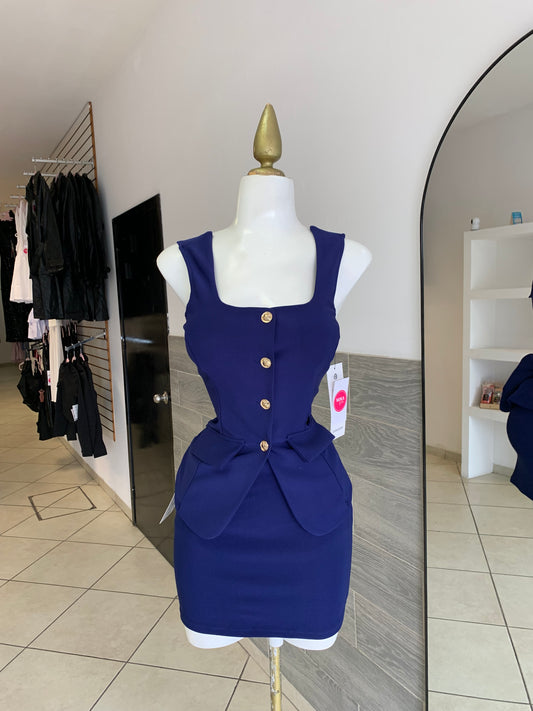 Conjunto navy essential