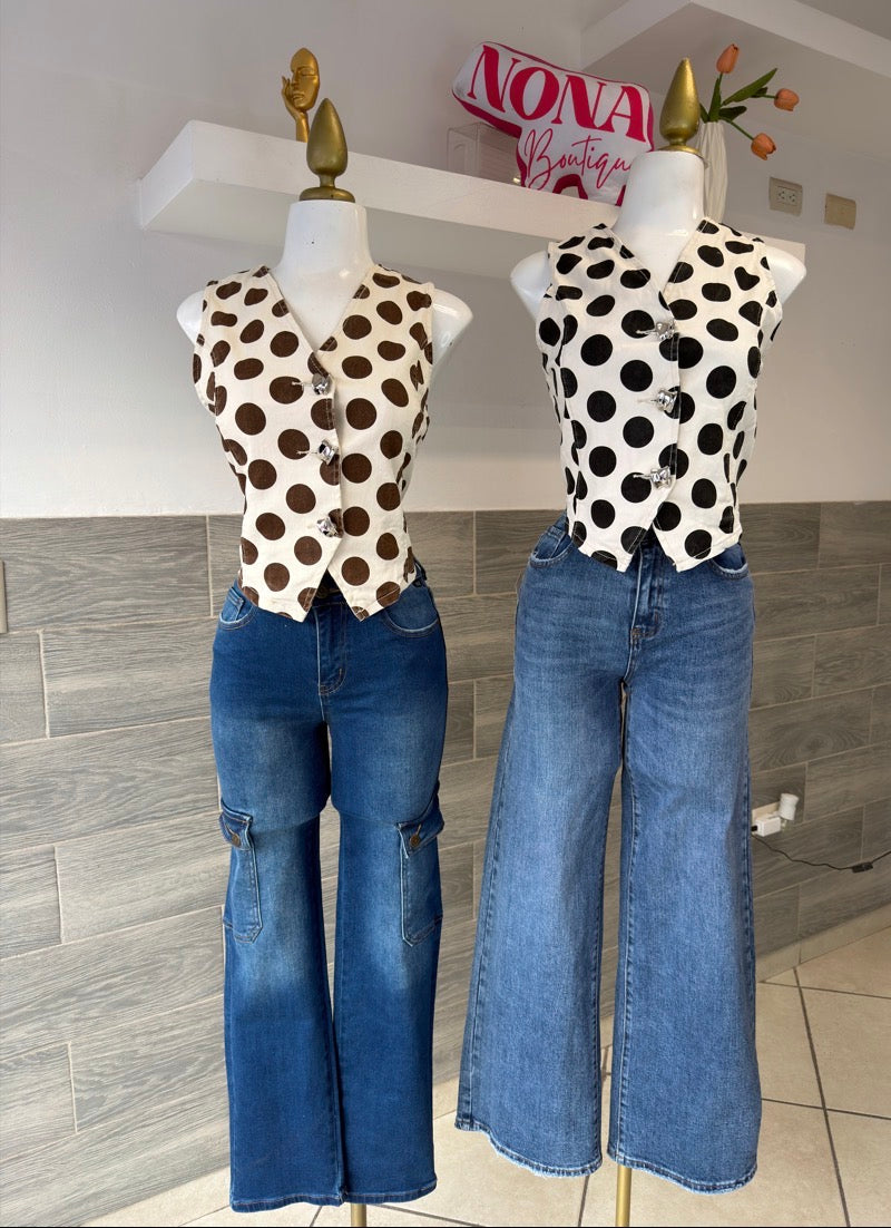 Chaleco Polka Dots
