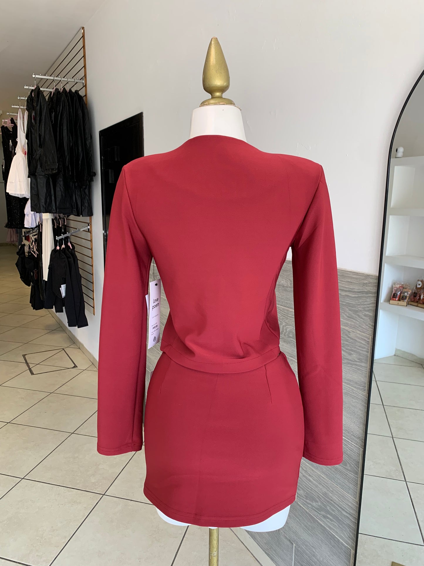 Conjunto berry chic