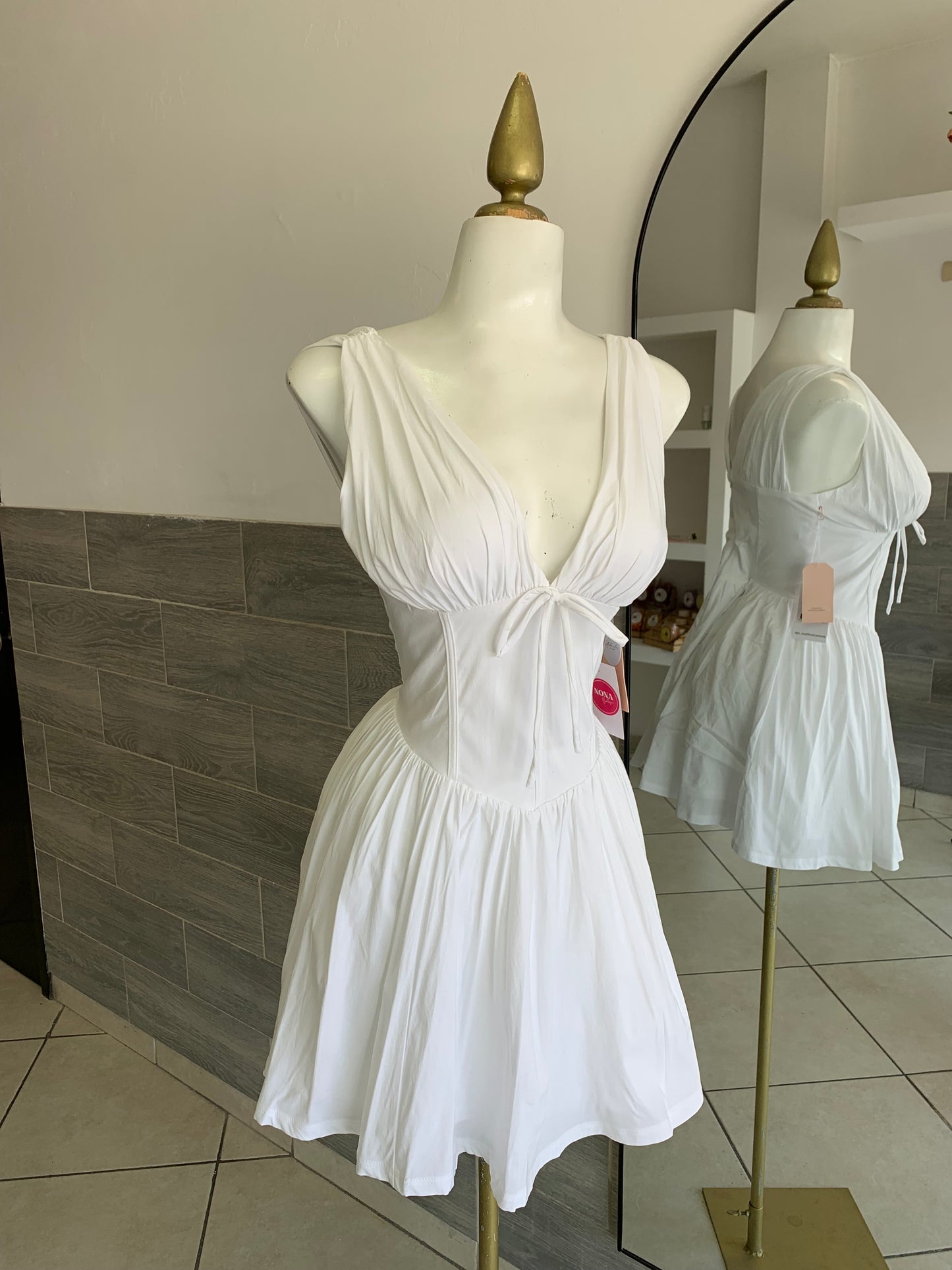 Vestido blanca luna