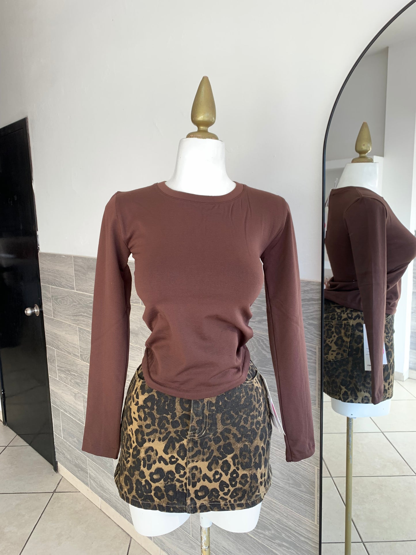 Blusa café térmica