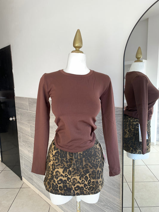 Blusa café térmica