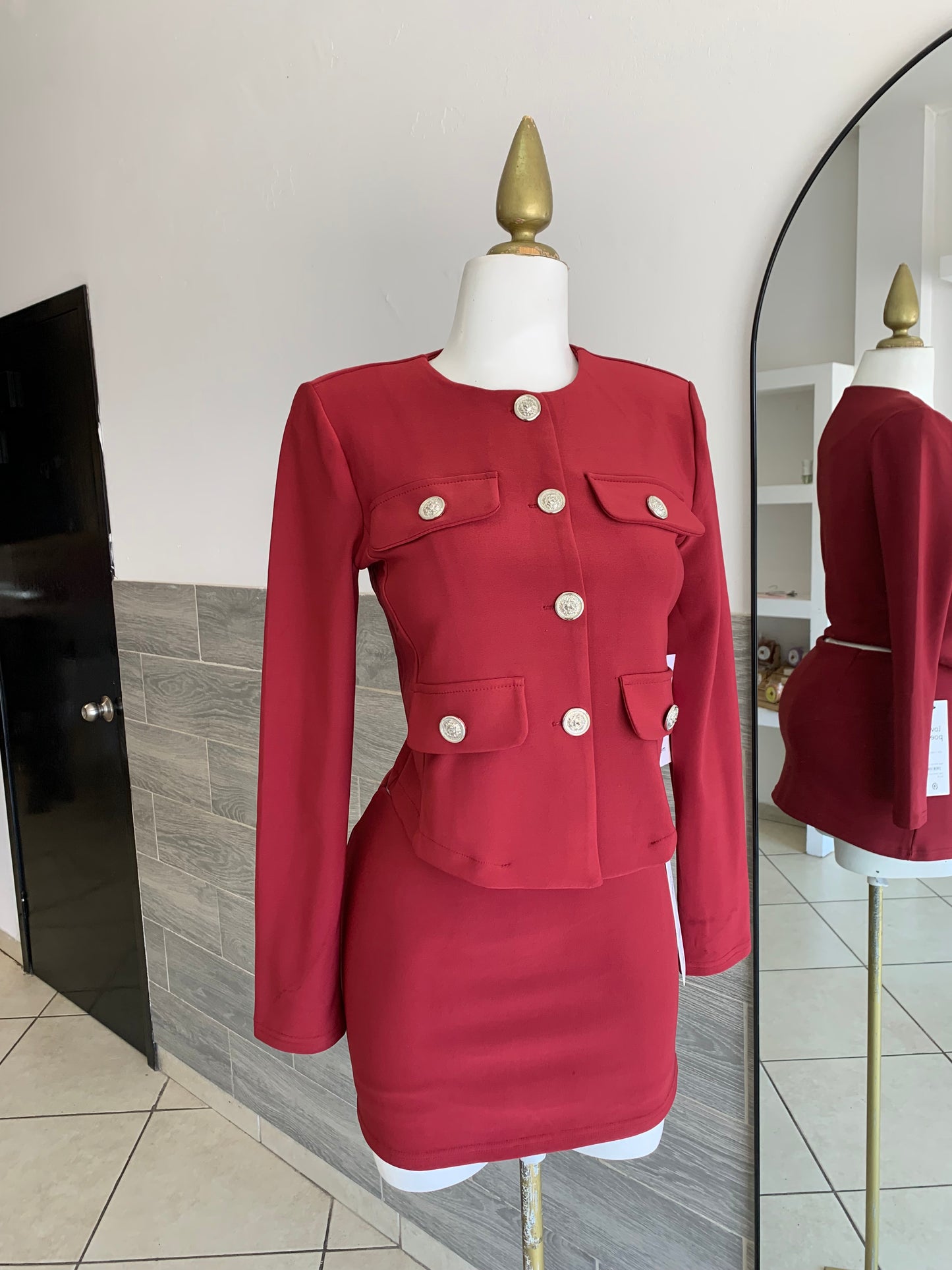 Conjunto berry chic