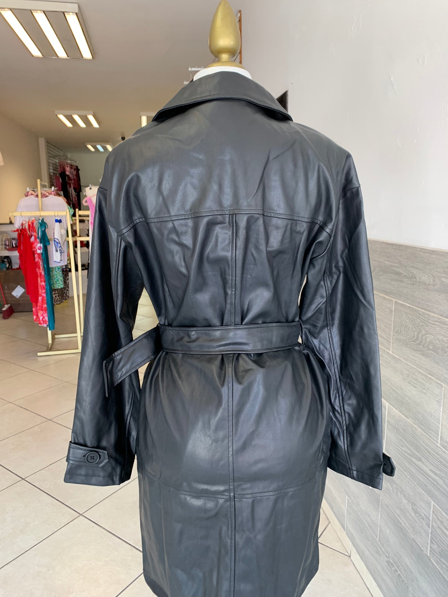 Gabardina black elite